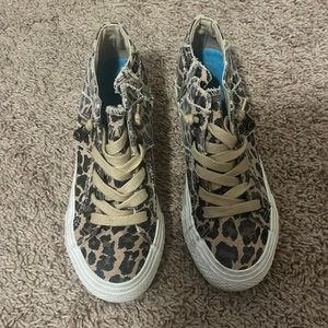 Cheetah print sneakers